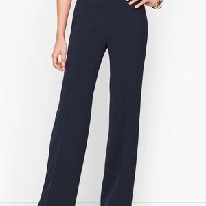 Talbots Navy Women's Travel Trousers
